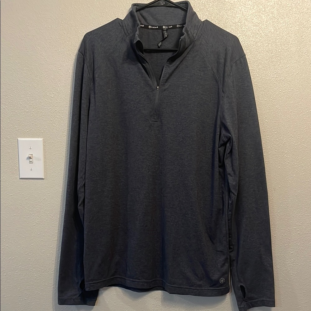 GAIAM Charcoal Quarter-Zip Pullover